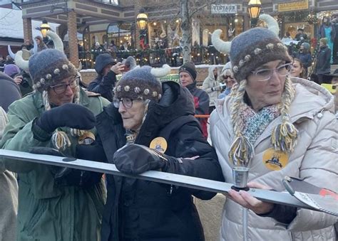 99-year-old woman celebrates birthday with world-record-breaking shot-ski at Breckenridge’s Ullr Fest